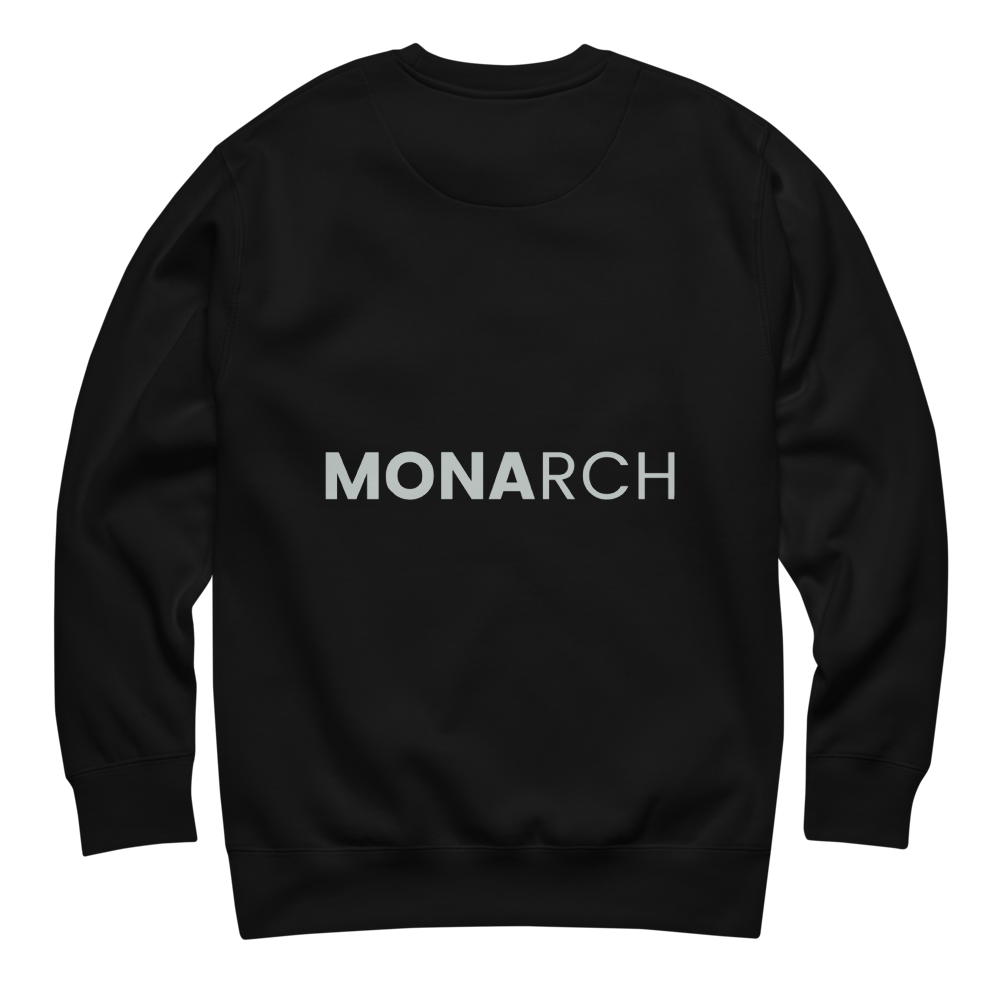 Sweat-shirt unisexe MONARCH - Black