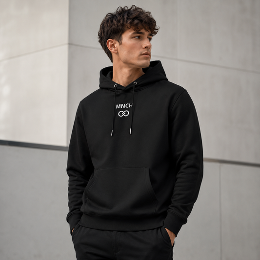 Unisex Hoodie MONARCH - Black