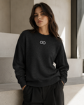 Sweat-shirt tricoté - Noir Classique