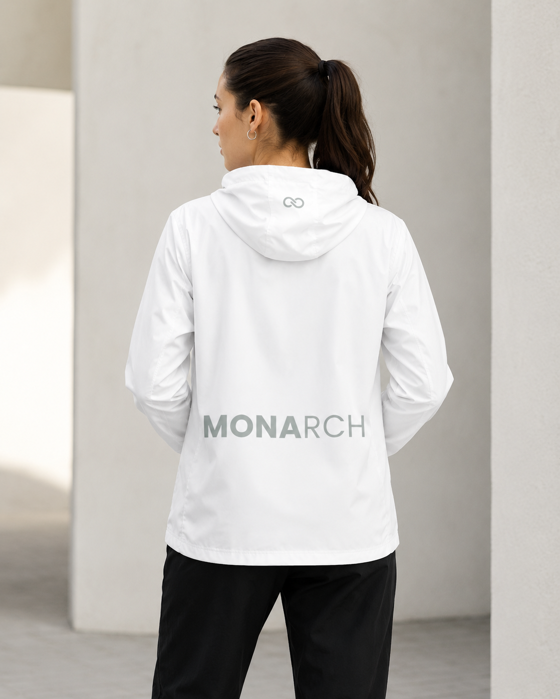 MONARCH Windbreaker - White