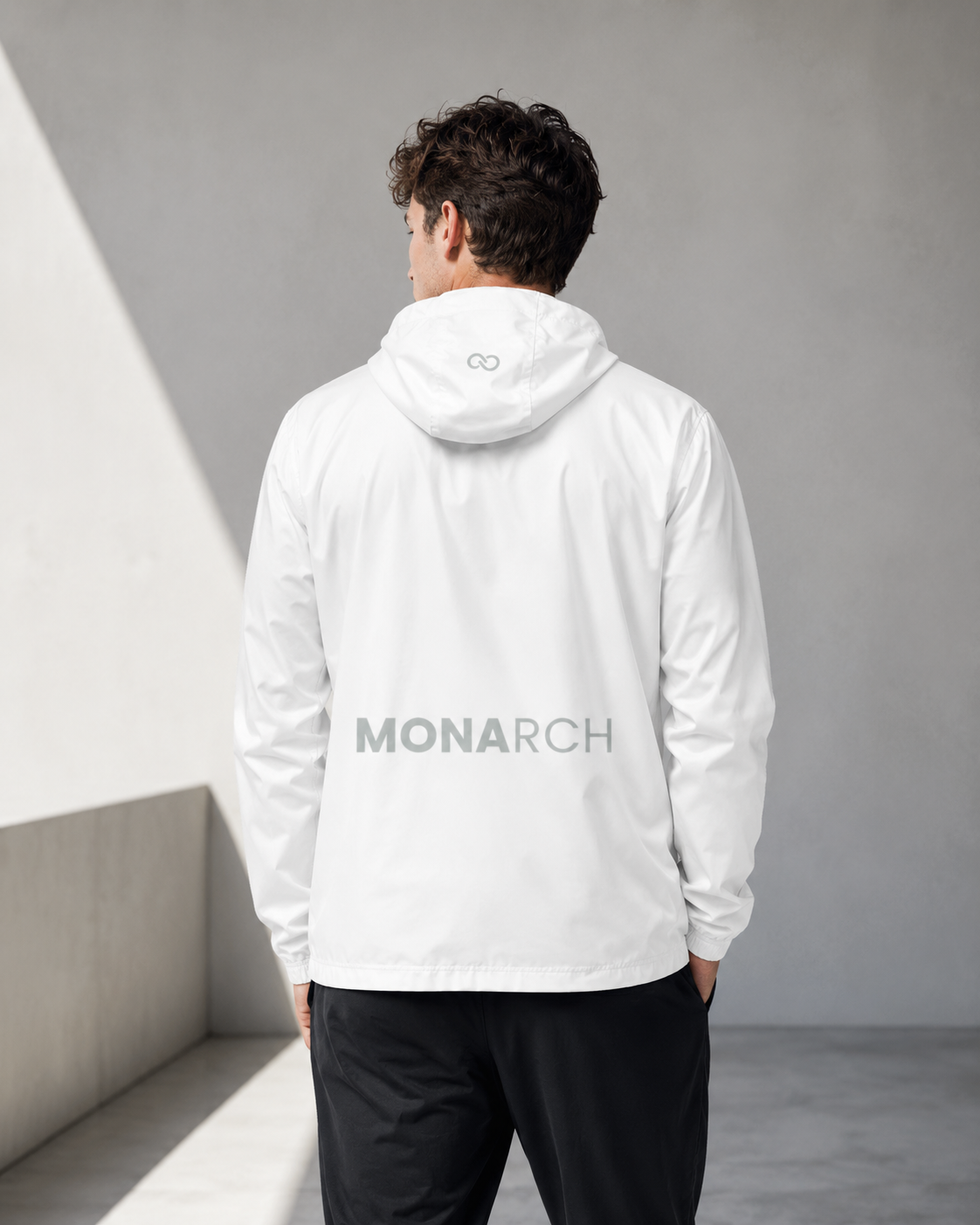 MONARCH Windbreaker - White