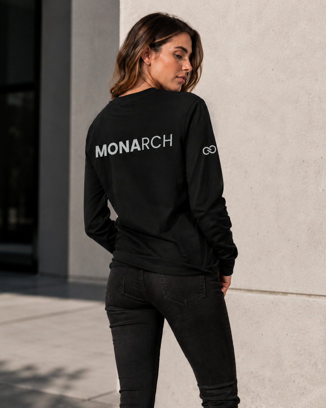 T-shirt à manches longues MONARCH - Black