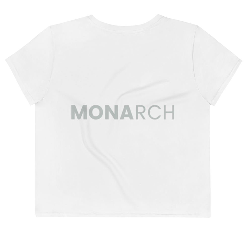 Crop Top MONARCH - White