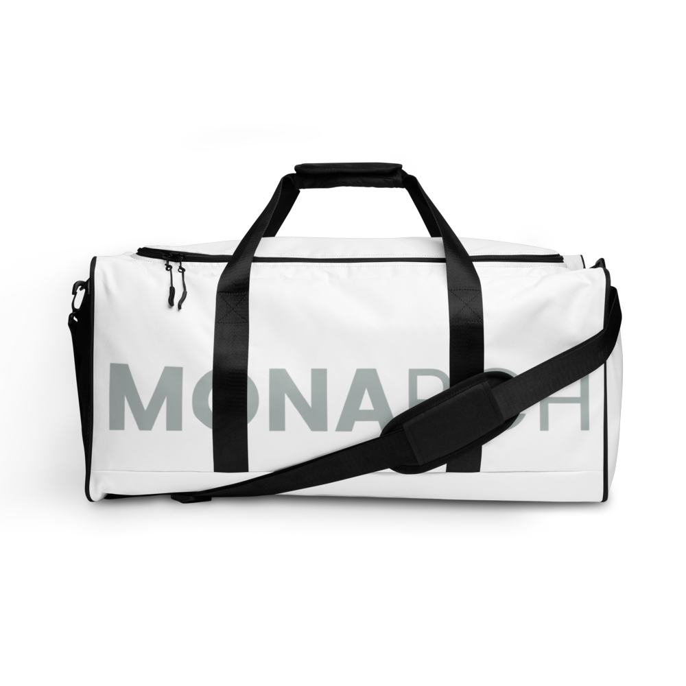 MONARCH Duffle Bag - White