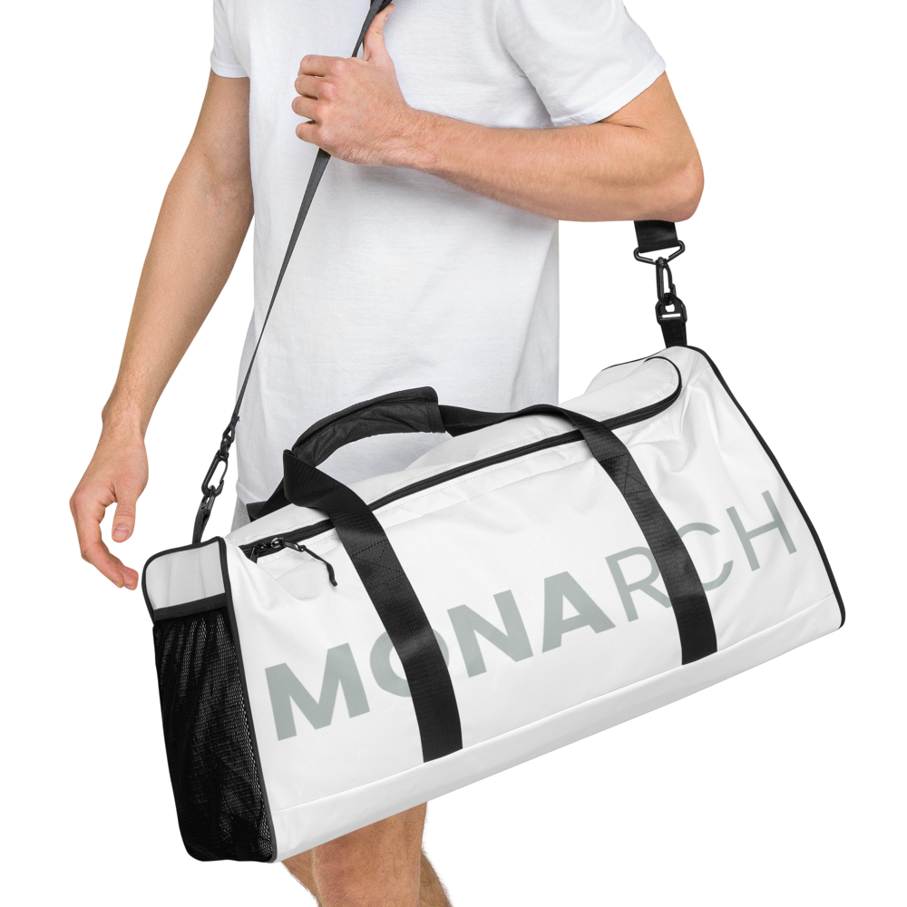 MONARCH Duffle Bag - White