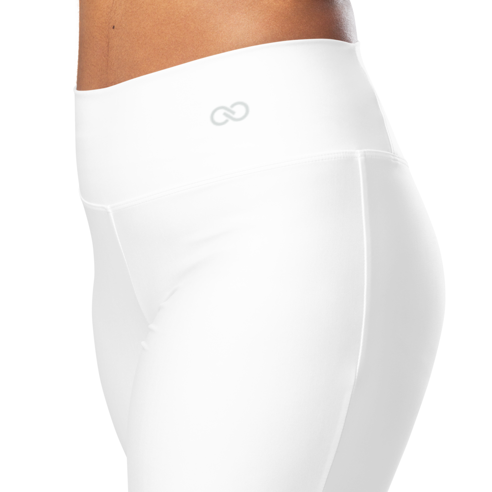 MONARCH Flared Leggings - White