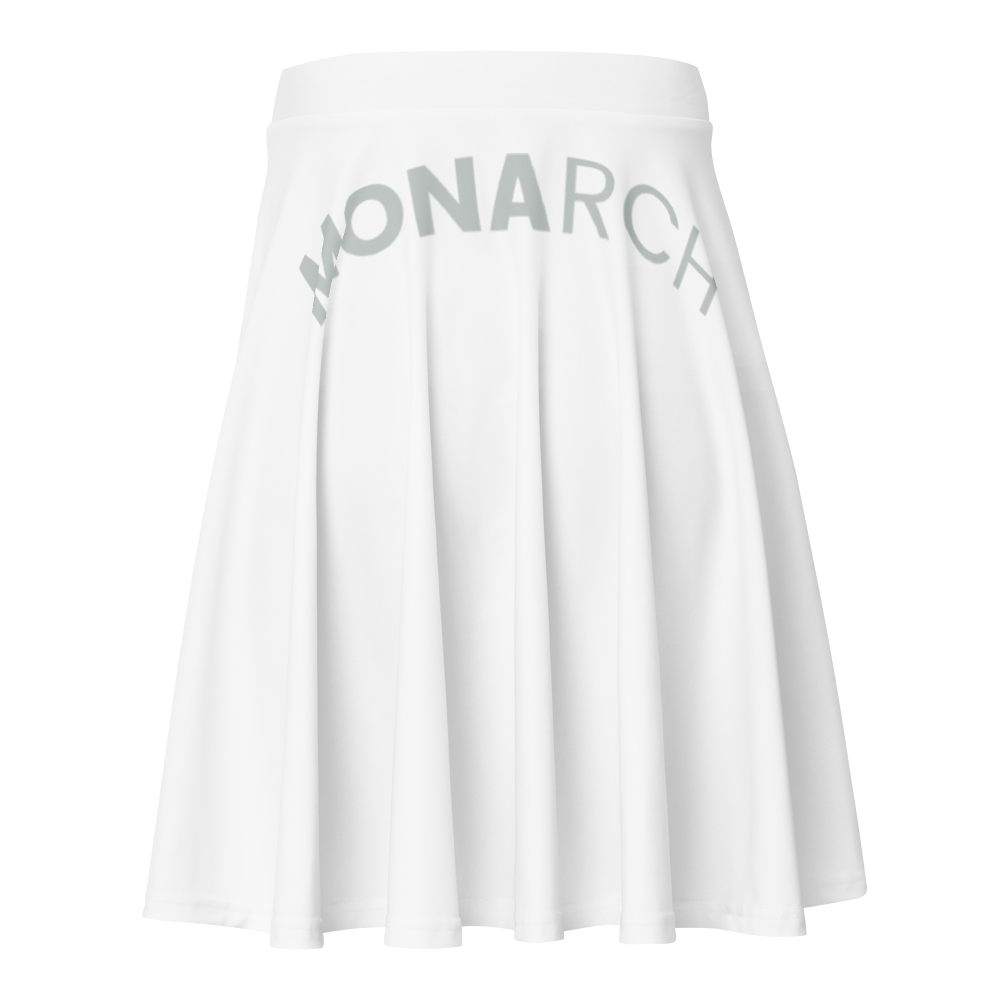 MONARCH Pleated Sports Skirt - White