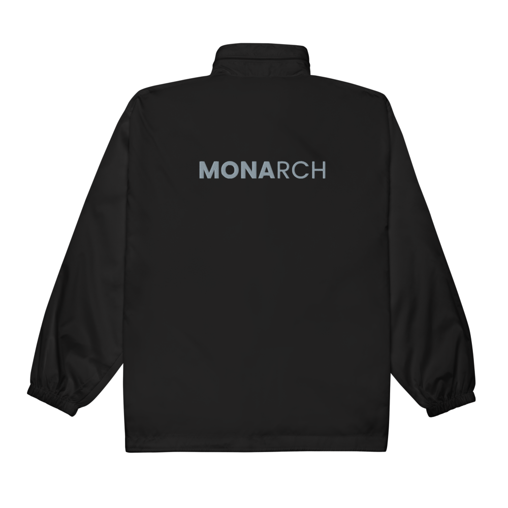 Unisex Windbreaker MONARCH - Black