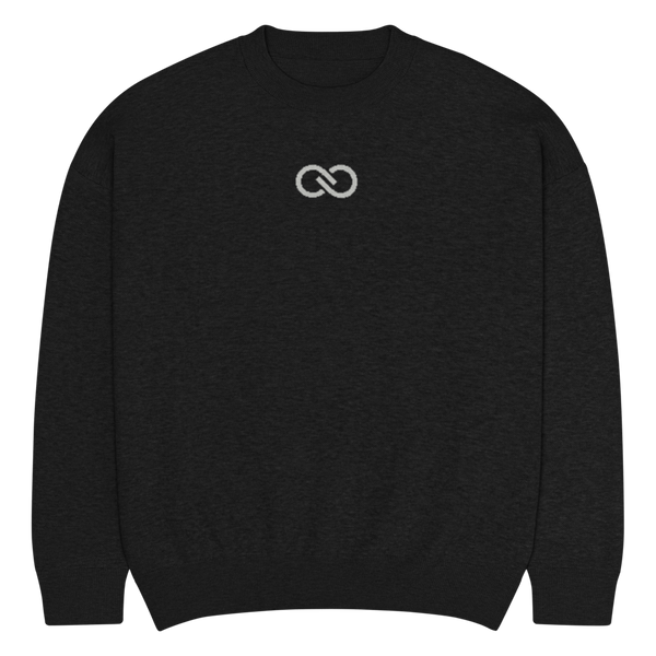 Sweat-shirt tricoté - Noir Classique
